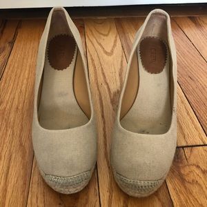J. Crew Espadrille Wedges
